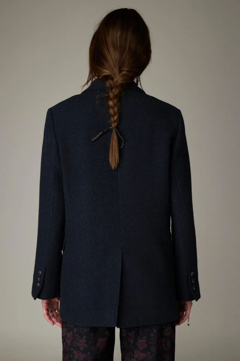 Maison Hotel W26 Nico blazer blue ash - Afbeelding 4