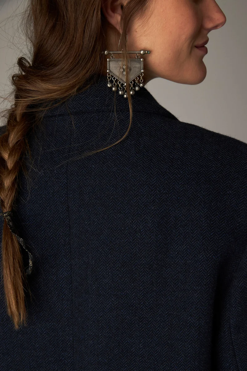 Maison Hotel W26 Nico blazer blue ash - Afbeelding 3