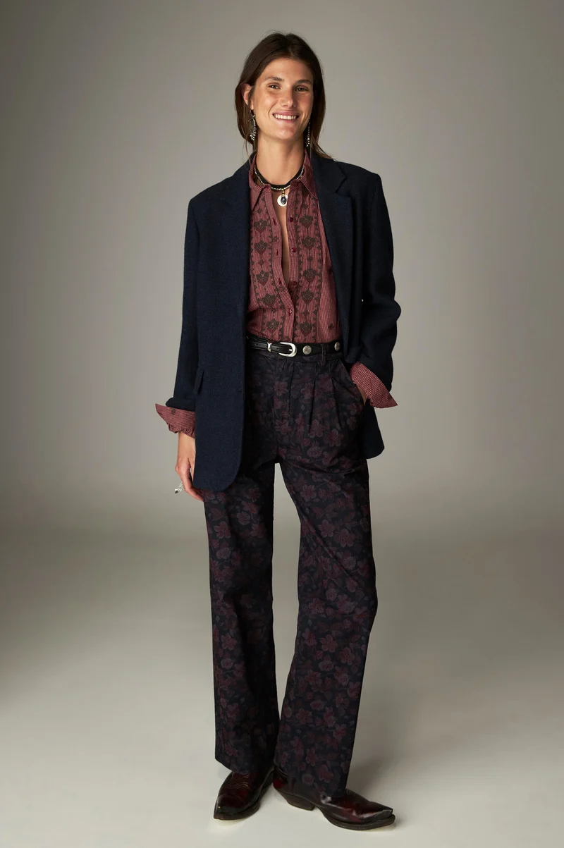 Maison Hotel W26 Nico blazer blue ash - Afbeelding 2