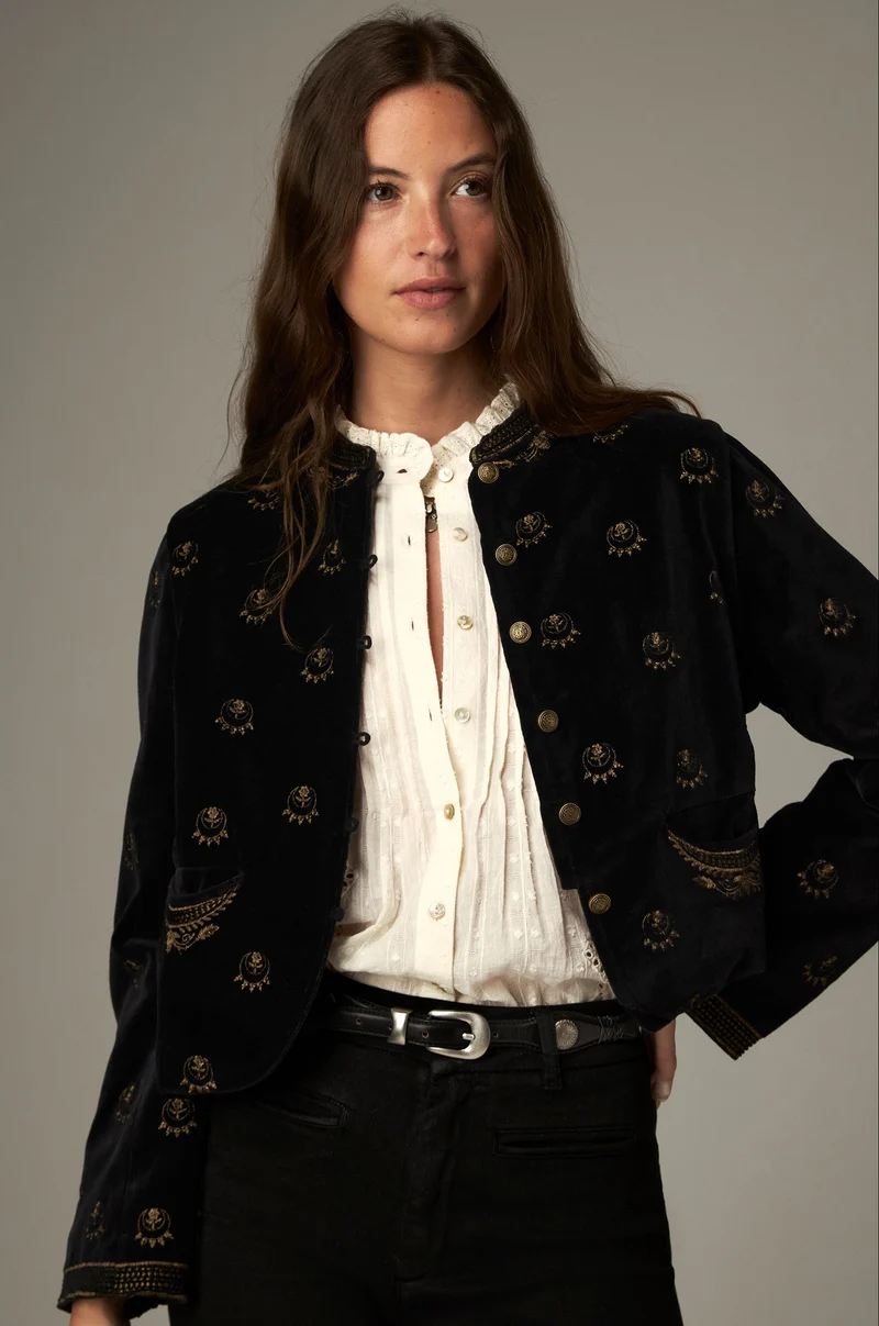 Maison Hotel W26 Luna jacket golden stars