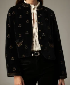 Alternative view of Maison Hotel W26 Luna jacket golden stars
