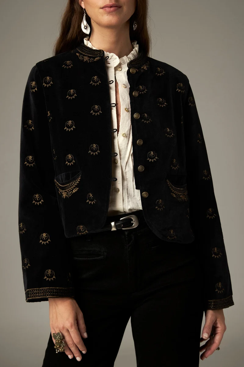 Maison Hotel W26 Luna jacket golden stars - Afbeelding 2