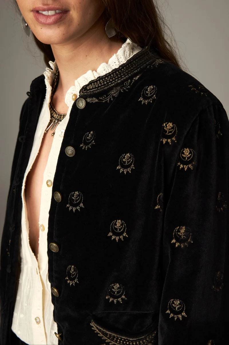 Maison Hotel W26 Luna jacket golden stars - Afbeelding 8