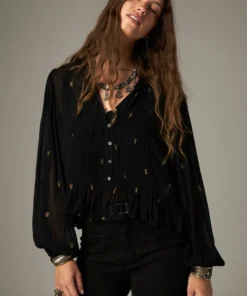 Maison Hotel W26 Catherine blouse blackout