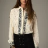 Maison Hotel W26 Rumba shirt anis - Afbeelding 7