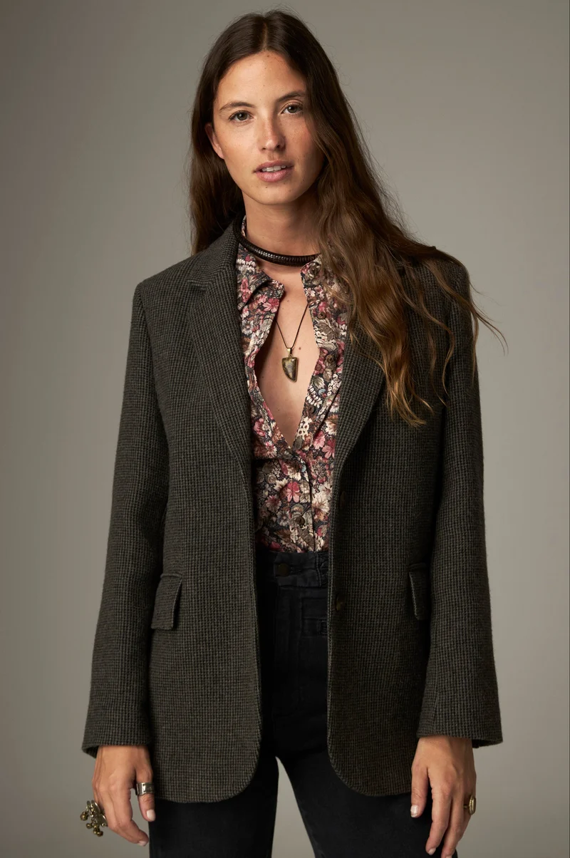 Maison Hotel W26 Camaron blazer mossy - Afbeelding 2