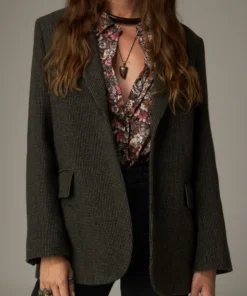 Maison Hotel W26 Camaron blazer mossy
