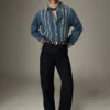 Maison Hotel W26 Zach shirt azzurro - Afbeelding 7
