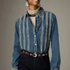 Maison Hotel W26 Zach shirt azzurro