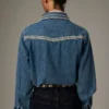 Maison Hotel W26 Zach shirt azzurro - Afbeelding 5