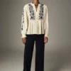 Maison Hotel W26 Morfeo blouse blue orchid