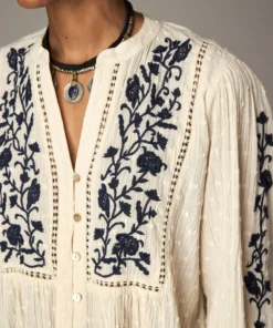 Alternative view of Maison Hotel W26 Morfeo blouse blue orchid