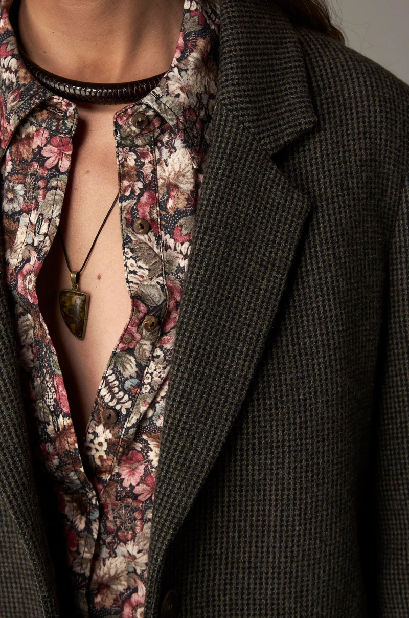 Maison Hotel W26 Camaron blazer mossy - Afbeelding 8