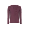 Soft Rebels W26 Fenja O-neck top AW22-300 vinyard wine - Afbeelding 3