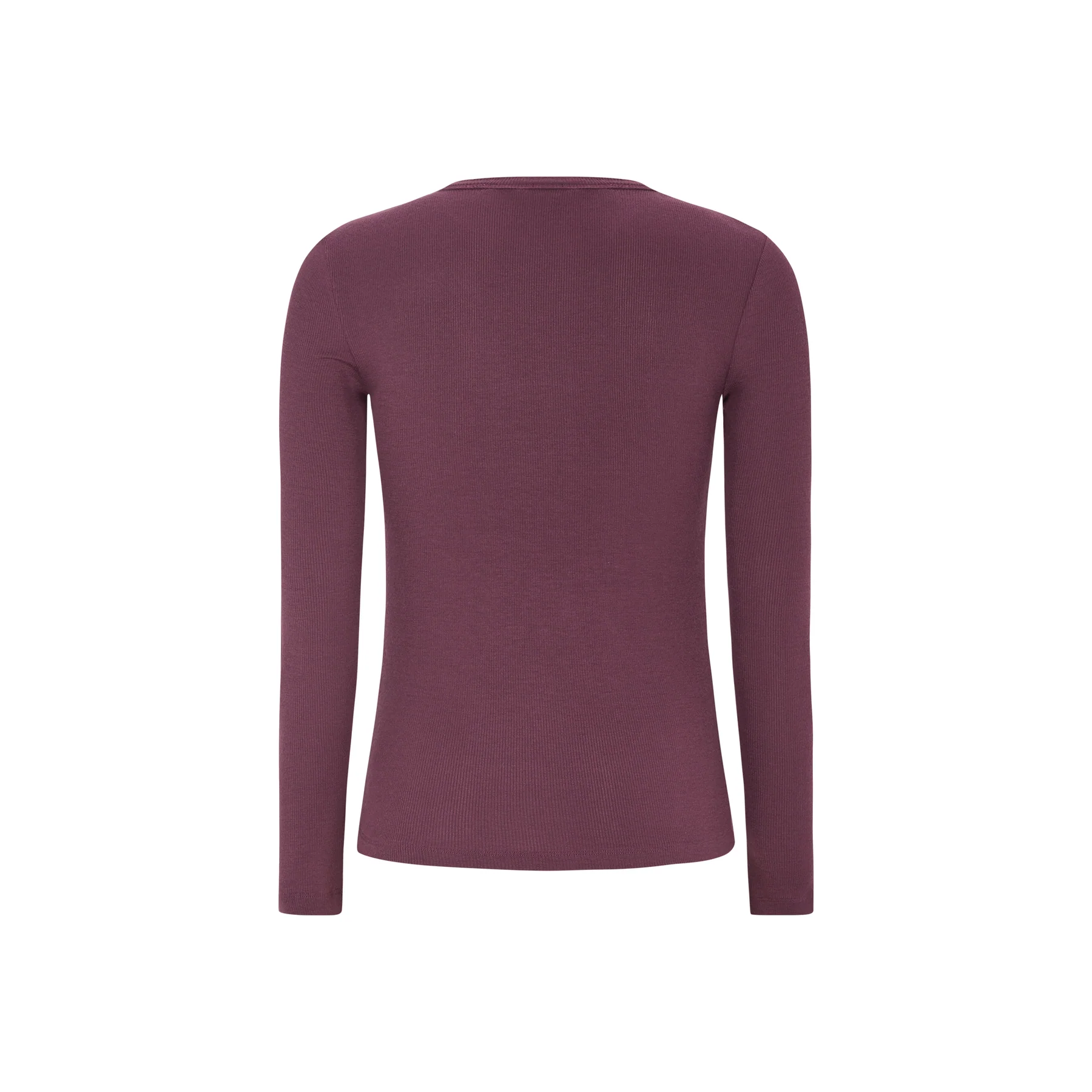 Soft Rebels W26 Fenja O-neck top AW22-300 vinyard wine - Afbeelding 3