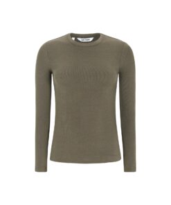 Alternative view of Soft Rebels W26 Fenja O-neck top AW22-300  canteen