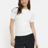 Soft Rebels W26 Fenja ss top 423-302 snow white