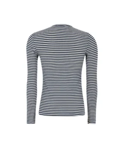 Alternative view of Soft Rebels W26 Fenja stripe o-neck top 124-303 total eclipse