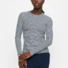 Soft Rebels W26 Fenja stripe o-neck top 124-303 total eclipse