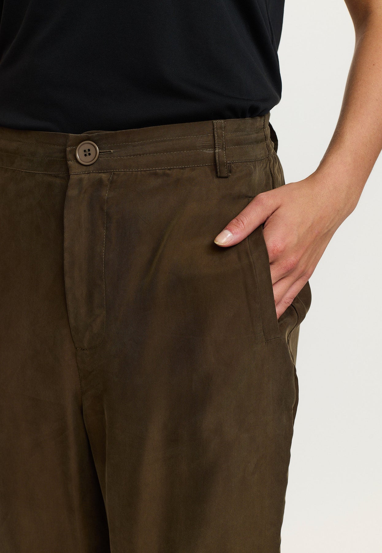 Soft Rebels W26 Frances pant 526-711 kangaroo - Afbeelding 4