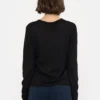 Soft Rebels W26 Marla 0-neck knit roll edge 219-208 black - Afbeelding 8