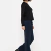 Soft Rebels W26 Marla 0-neck knit roll edge 219-208 black - Afbeelding 7