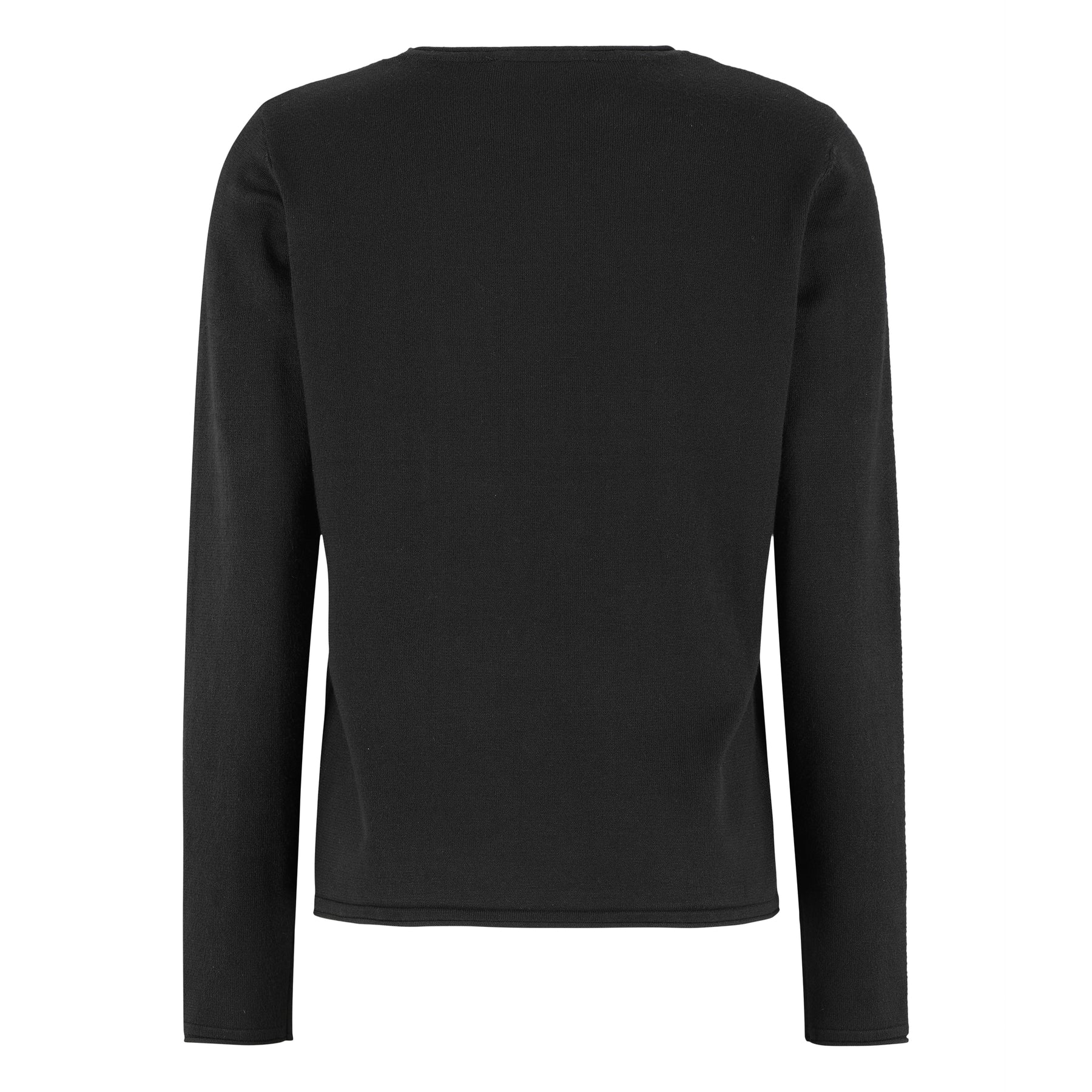 Soft Rebels W26 Marla 0-neck knit roll edge 219-208 black - Afbeelding 3