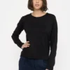 Soft Rebels W26 Marla 0-neck knit roll edge 219-208 black