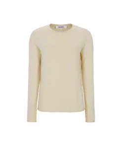 Alternative view of Soft Rebels W26 Marla 0-neck knit roll edge 219-208 arctic wolf