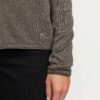 Soft Rebels W26 Marla 0-neck knit roll edge 219-208 canteen melange - Afbeelding 4