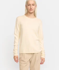 Soft Rebels W26 Marla 0-neck knit roll edge 219-208 arctic wolf