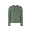 Soft Rebels W26 Marla 0-neck knit roll edge 219-208 green melange - Afbeelding 2