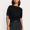 Soft Rebels W26 Marla ss 0-neck 320-200 black