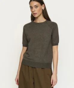 Soft Rebels W26 Marla ss 0-neck 320-200 Canteen melange