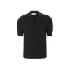 Soft Rebels W26 Parker polo v-neck knit 426-200 black - Afbeelding 2