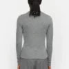 Soft Rebels W26 Roman O-neck 424-300 medium grey melange - Afbeelding 4