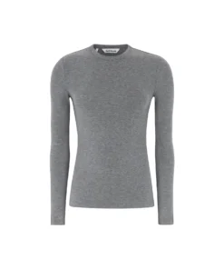 Alternative view of Soft Rebels W26 Roman O-neck  424-300  medium grey melange