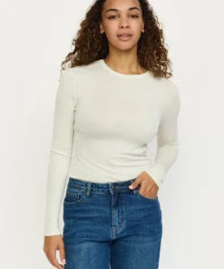 Soft Rebels W26 Roman O-neck 424-300 arctic wolf melange
