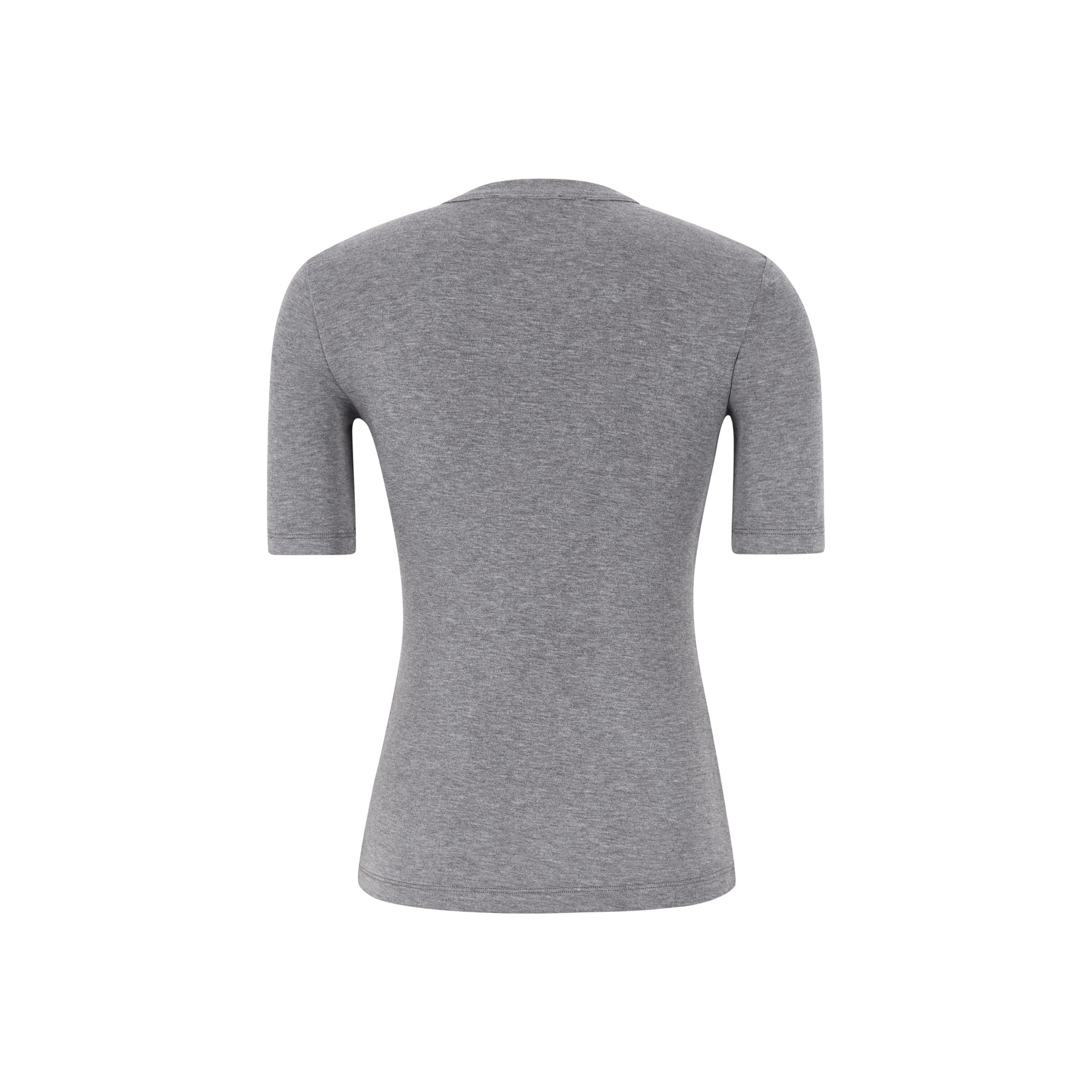 Soft Rebels W26 Roman ss top 126-302 medium grey melange - Afbeelding 3