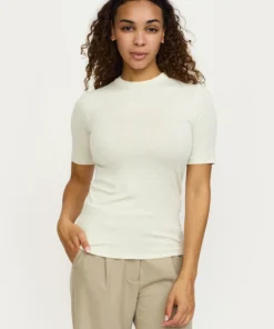 Soft Rebels W26 Roman ss top 126-302 arctic wolf melange