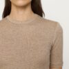 Soft Rebels W26 Roman ss top 126-302 silver mink melange - Afbeelding 5