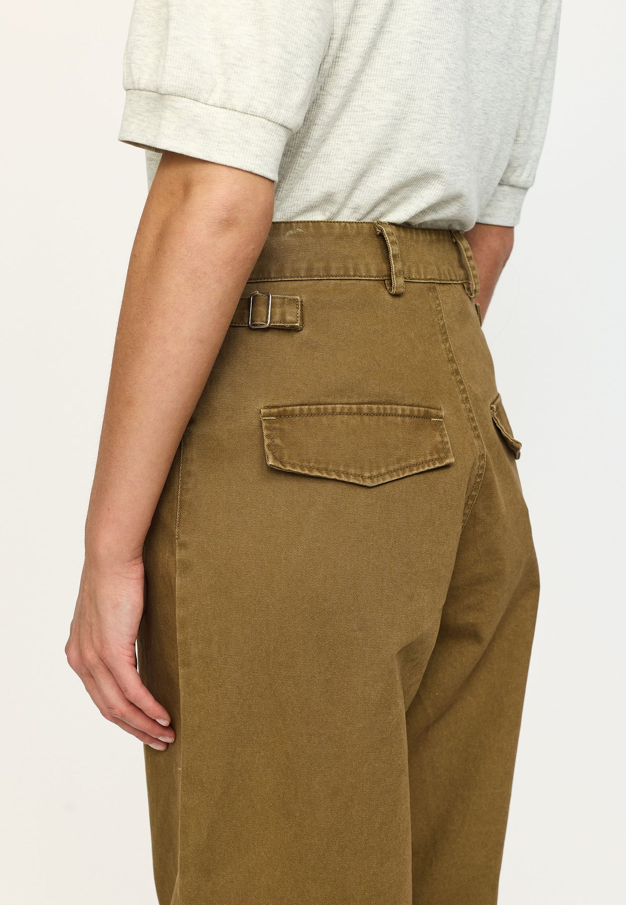 Soft Rebels W26 Trinitty pant 526-707 kangaroo - Afbeelding 4
