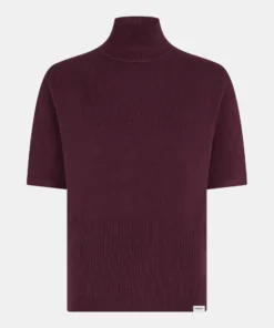 Alternative view of Penn&Ink W26 Main W26B426 jumper aubergine