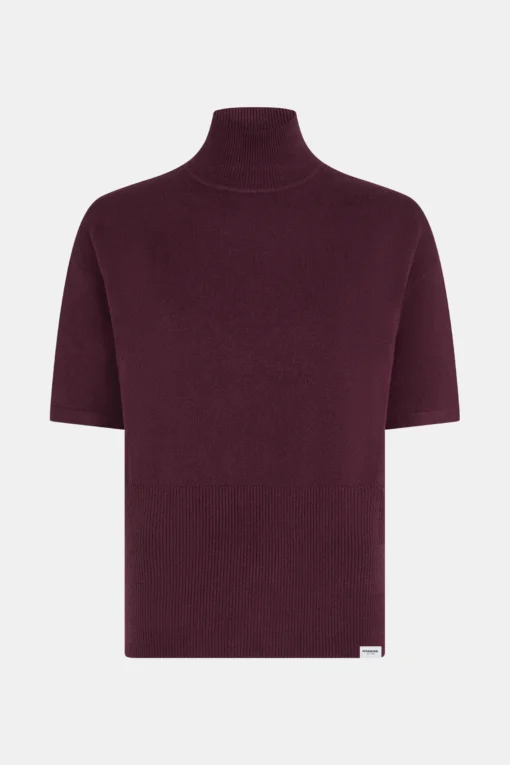 Alternative view of Penn&Ink W26 Main W26B426 jumper aubergine