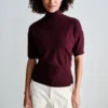 Penn&Ink W26 Main W26B426 jumper aubergine