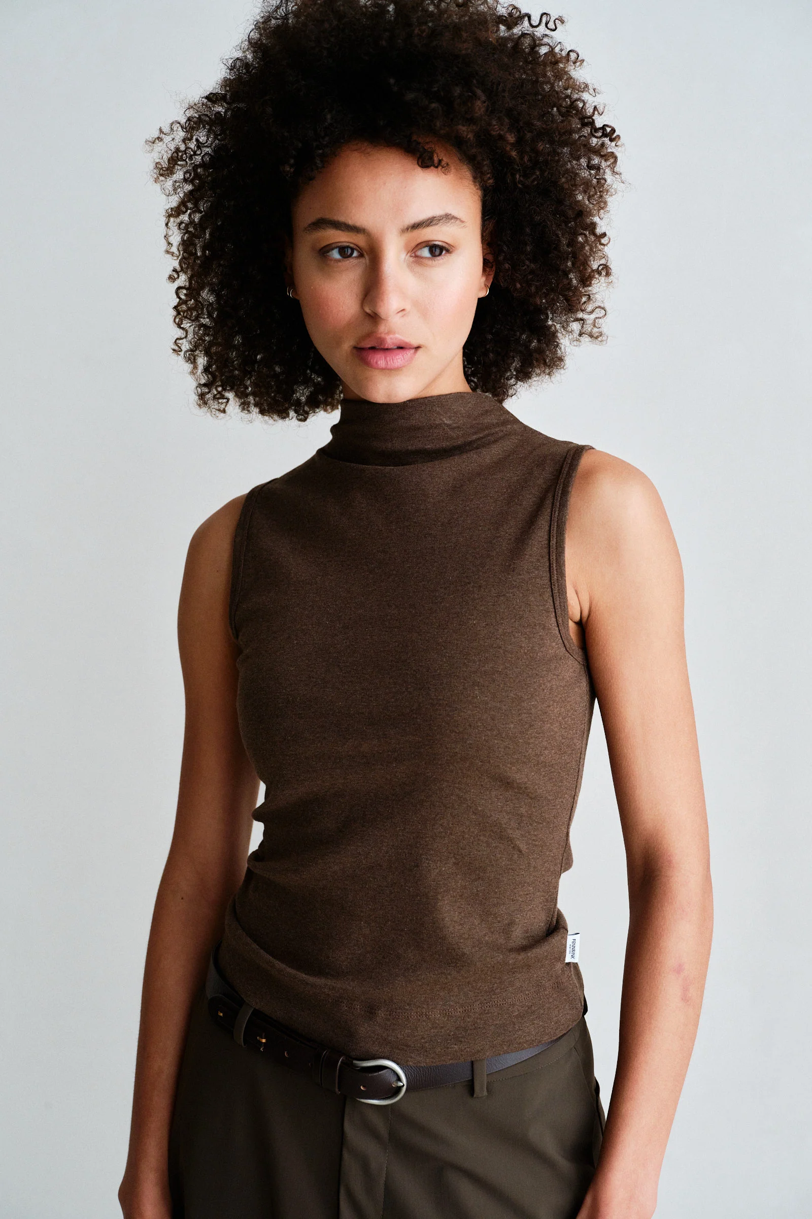 Penn&Ink W26 Main W26F1918 top tabac mel - Afbeelding 5