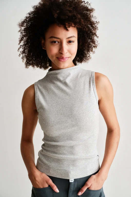 Penn&Ink W26 Main W26F1918 top grey mel