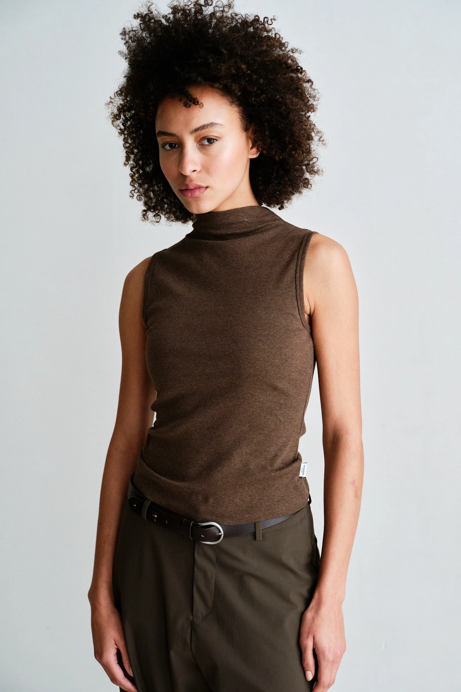 Penn&Ink W26 Main W26F1918 top tabac mel - Afbeelding 4