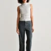 Penn&Ink W26 Main W26F1918 top grey mel - Afbeelding 4