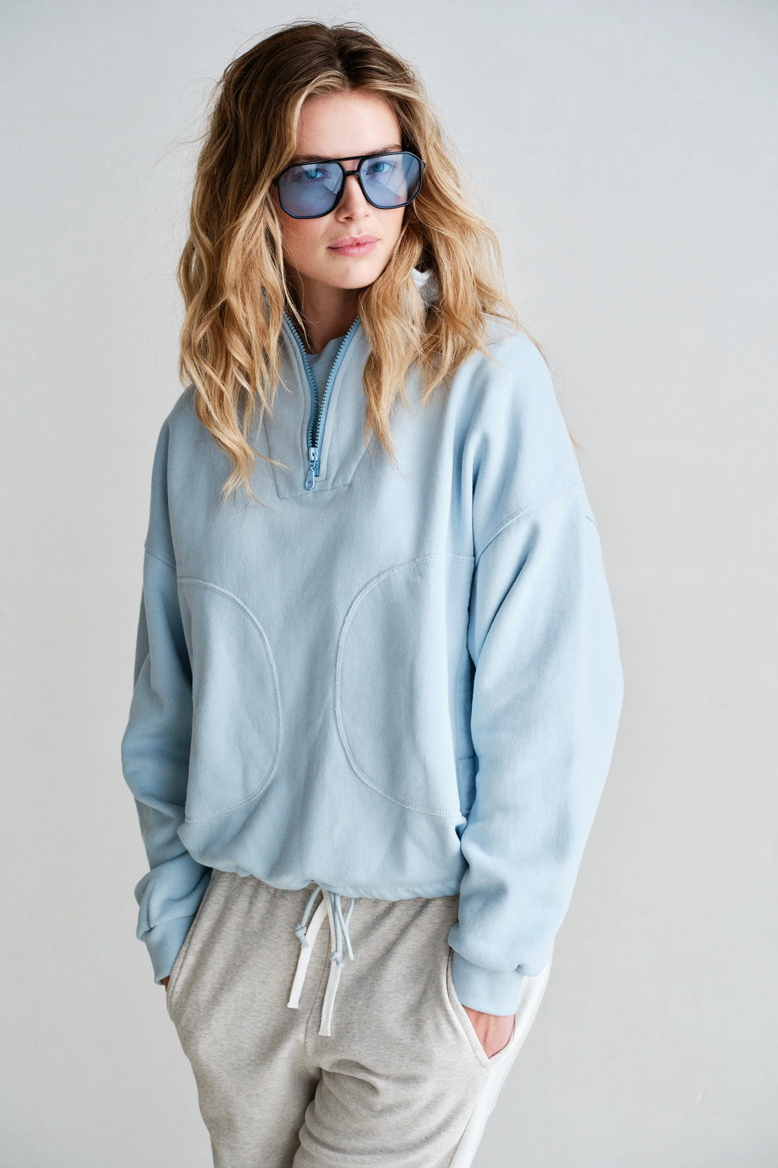 Penn&Ink W26 Main W26F1925 sweater mist - Afbeelding 7